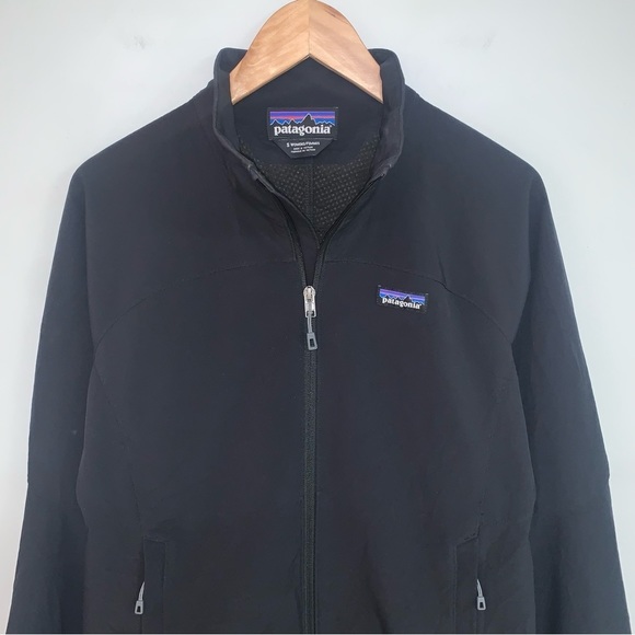 Patagonia ‎ Jacket Women's Size Small Black Adze Hybrid Softshell Polartec - Picture 4 of 12